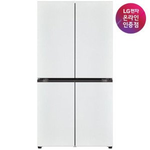 [LG전자] DIOS(디오스) 오브제컬렉션 4도어 냉장고 870L 매직스페이스 메탈 [화이트/화이트/T873MWW111] > 주방가전