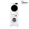 [미디어] Midea 트윈타워 의류건조기 10kg + 드럼세탁기 7kg [방문설치] CFW-702 + MC-H103W